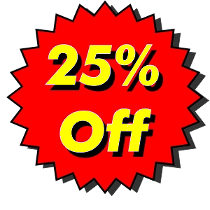 25% Off